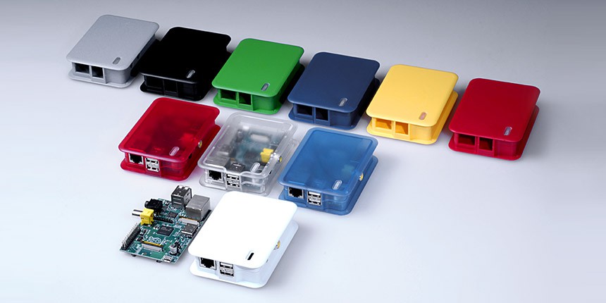 TEK-BERRY Raspberry PI case: NEW COLORS 